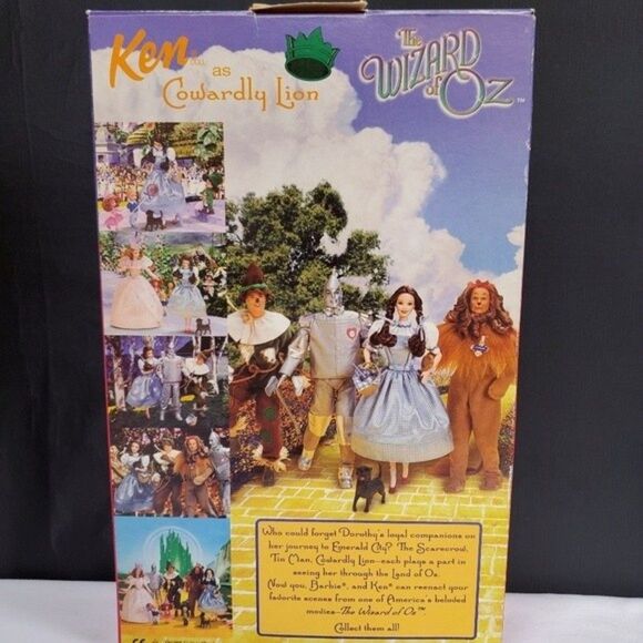 Ken as Cowardly Lion Doll Barbie 1999 the Wizard of Oz - Picture 2 of 7